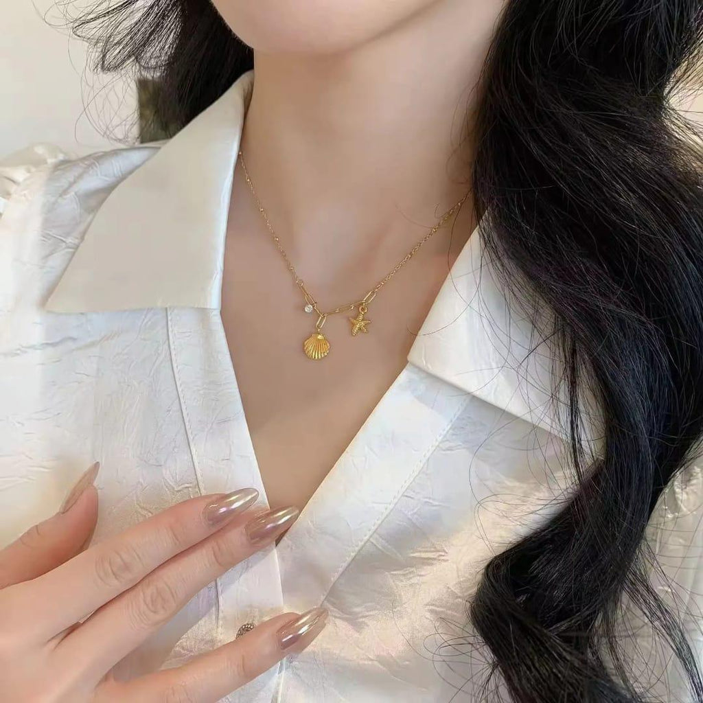 Coast & Crystal Necklace