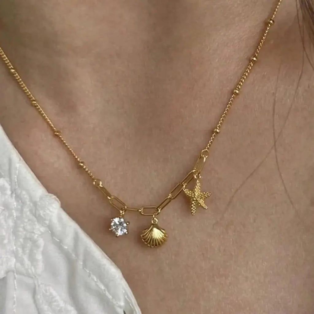 Coast & Crystal Necklace