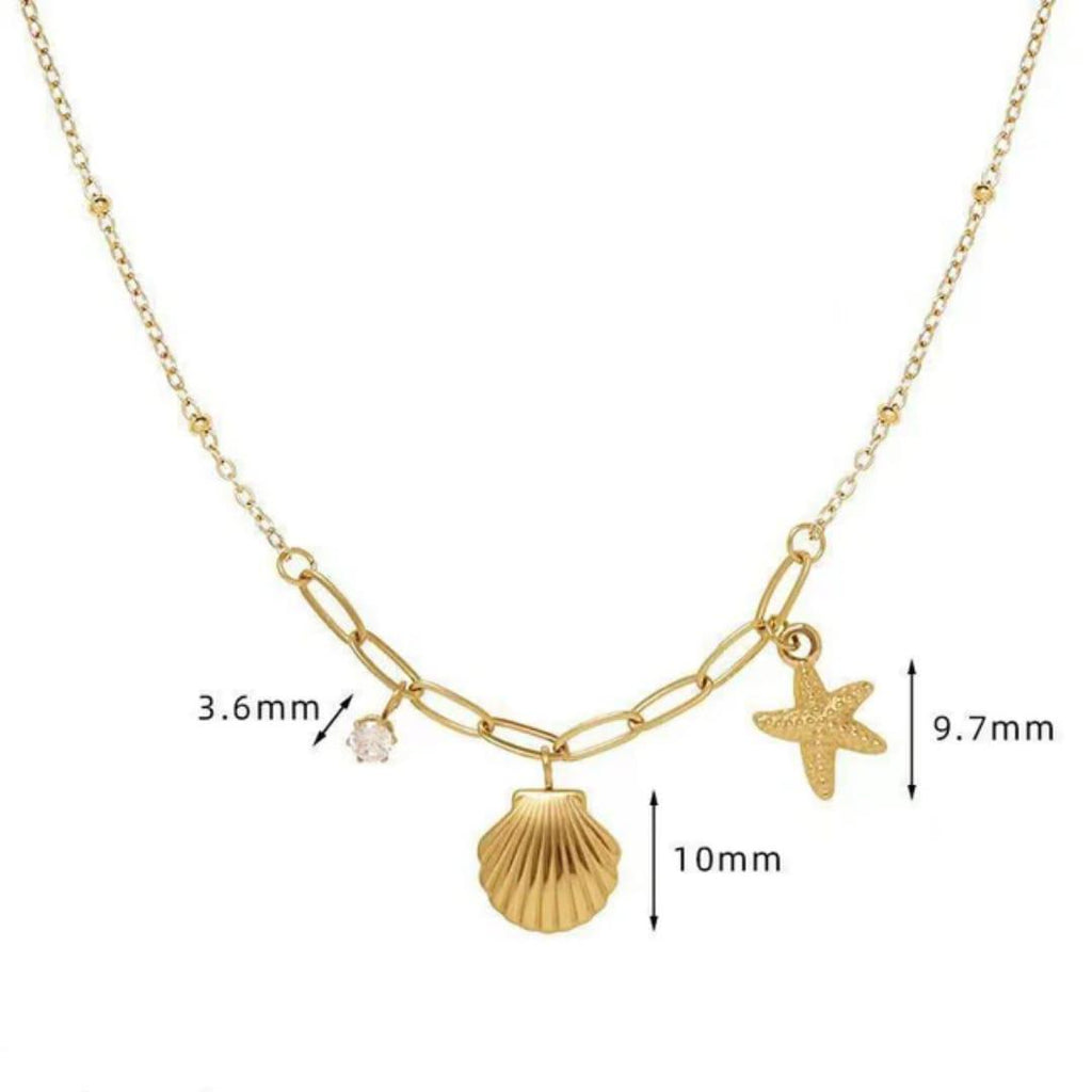 Coast & Crystal Necklace