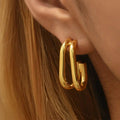 Duo Curve Earrings