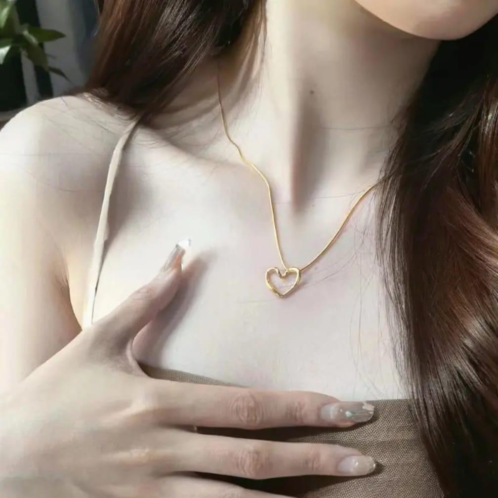 Unsent Heart Necklace