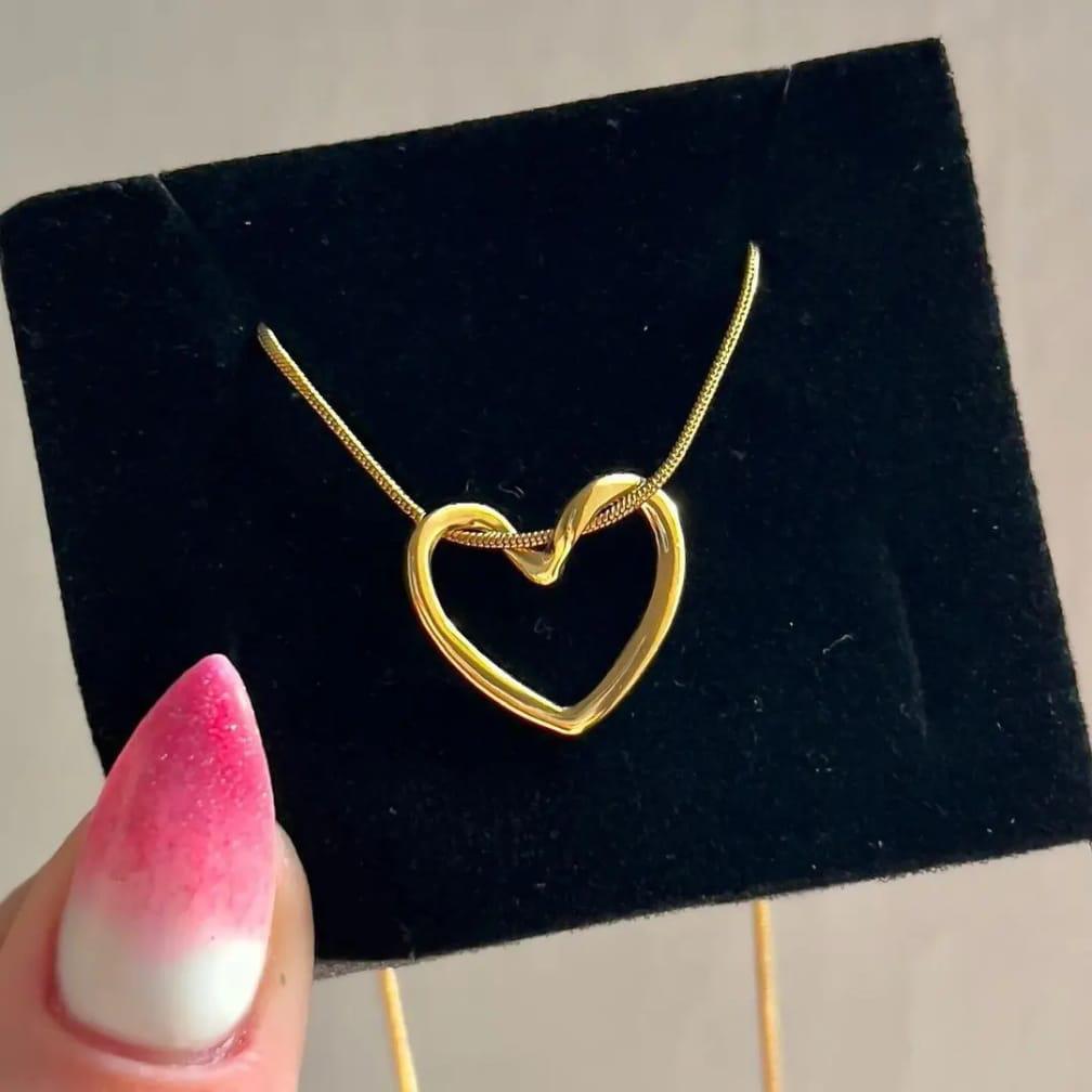 Unsent Heart Necklace
